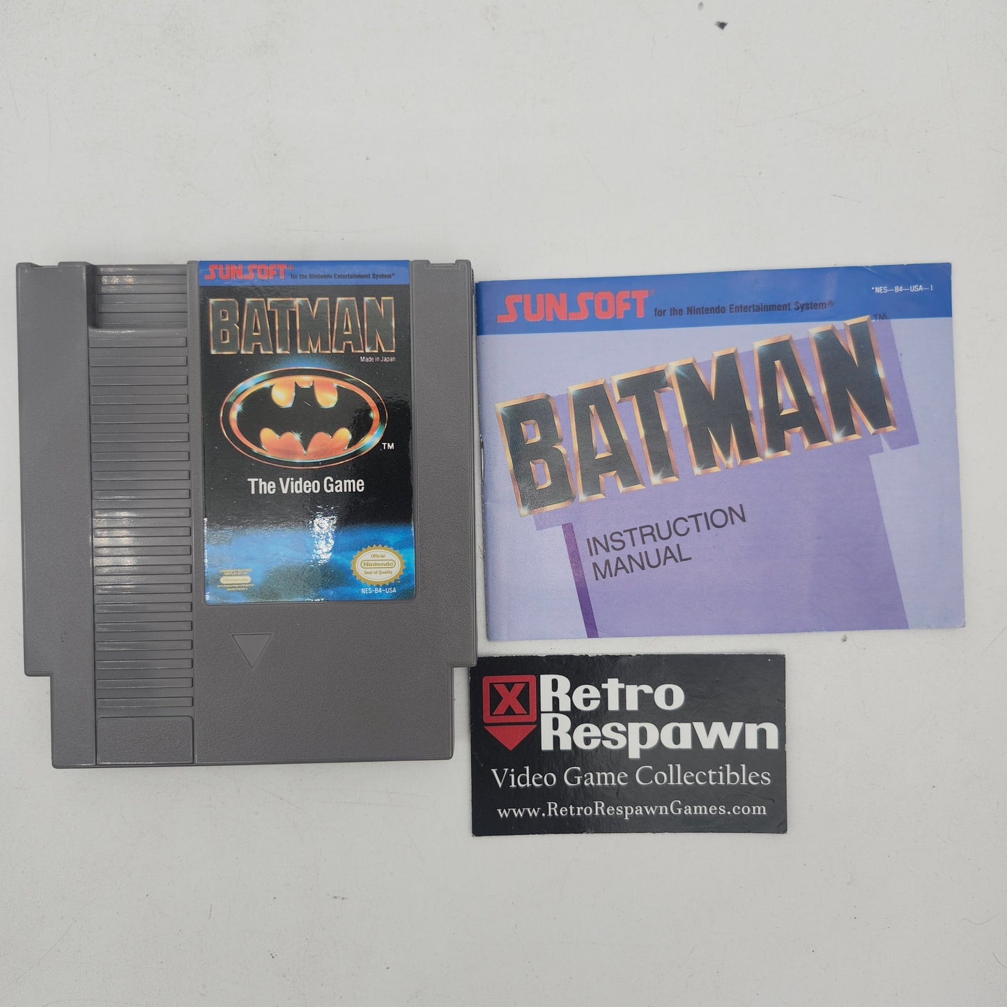 Batman The Video Game - NES (Complete)