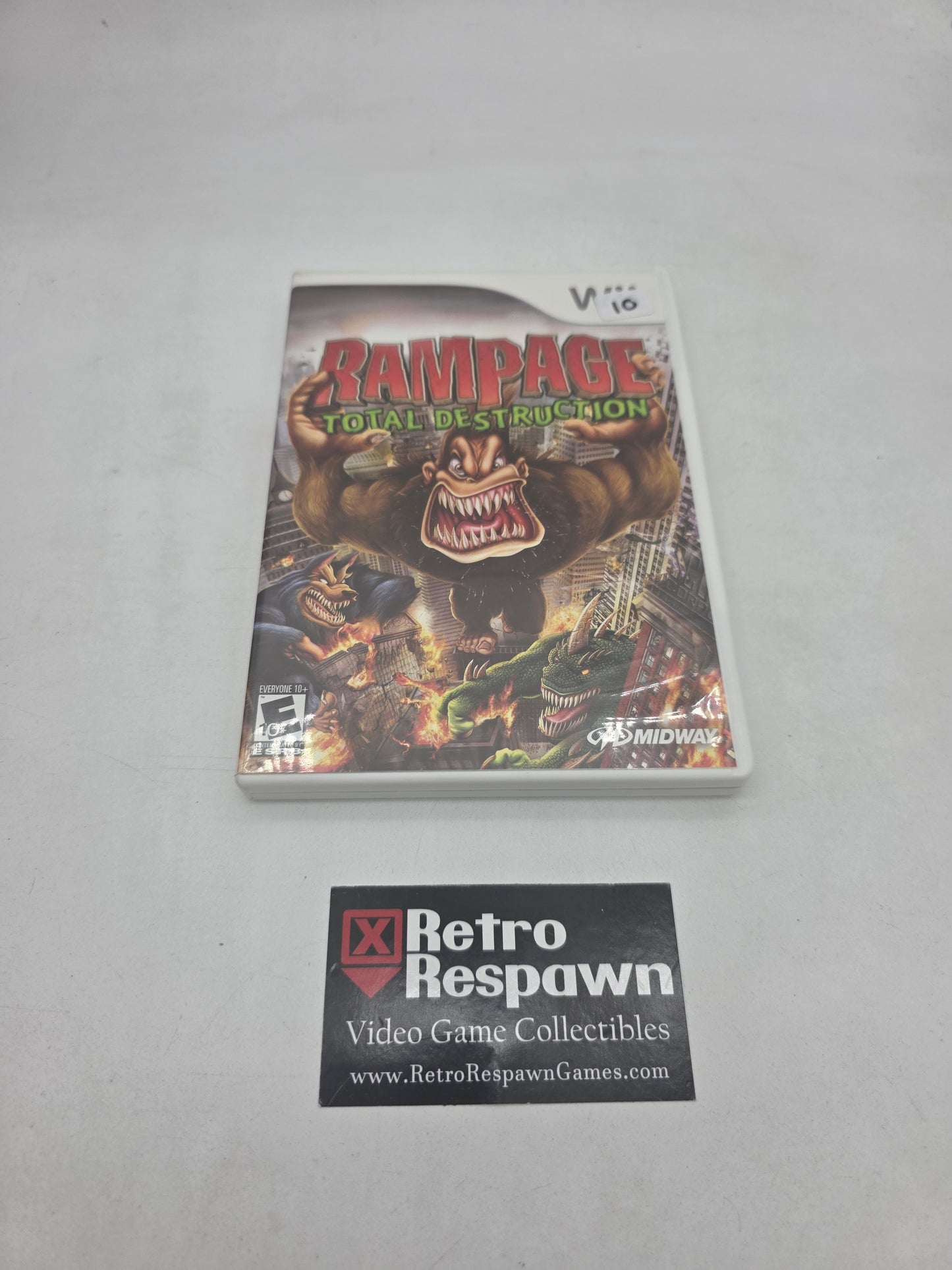 Rampage Total Destruction - Wii (Complete)