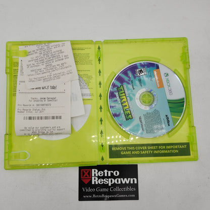 Teenage Mutant Ninja Turtles: Danger of the Ooze - Xbox 360 (Missing Manual)