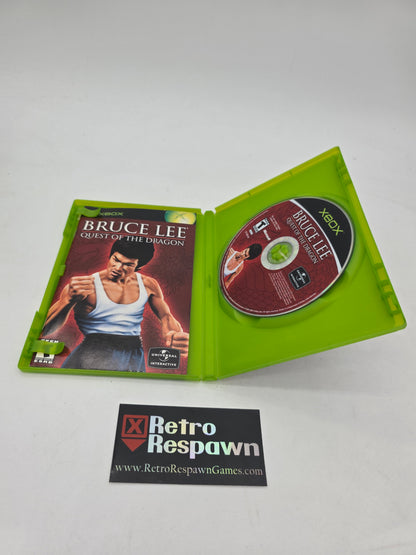 Bruce Lee Quest of the Dragon - Xbox (Complete)