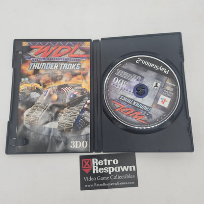 WDL Thunder Tanks - Playstation 2 (Complete)