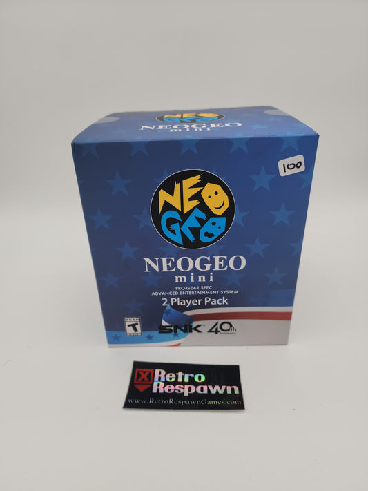 NeoGeo Mini 2 Player Pack (Open Box/New)