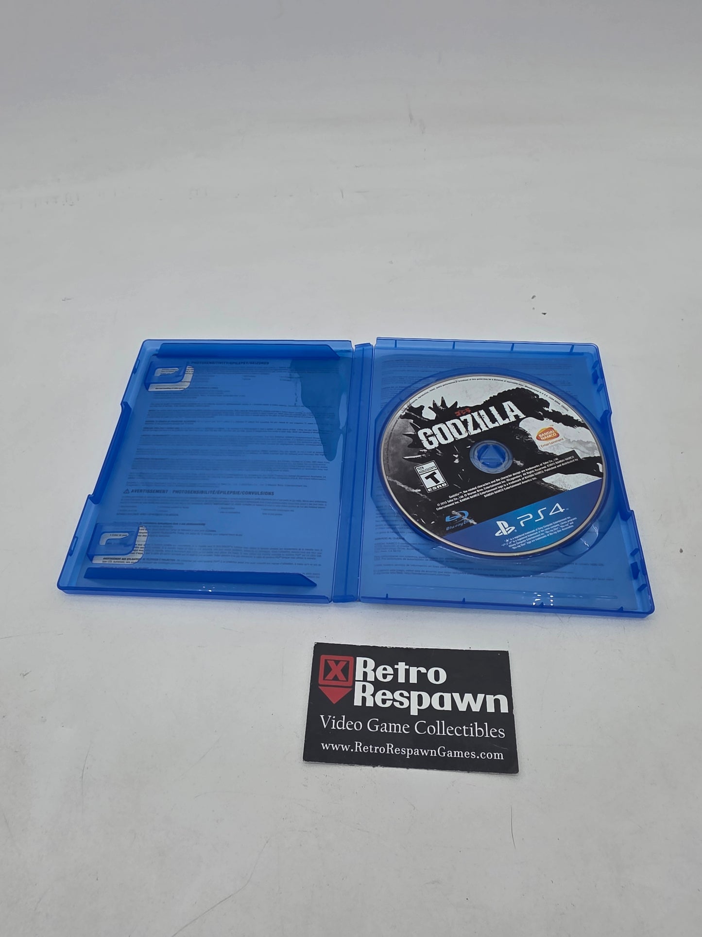 Godzilla - Playstation 4 (Complete/ Water Damage)