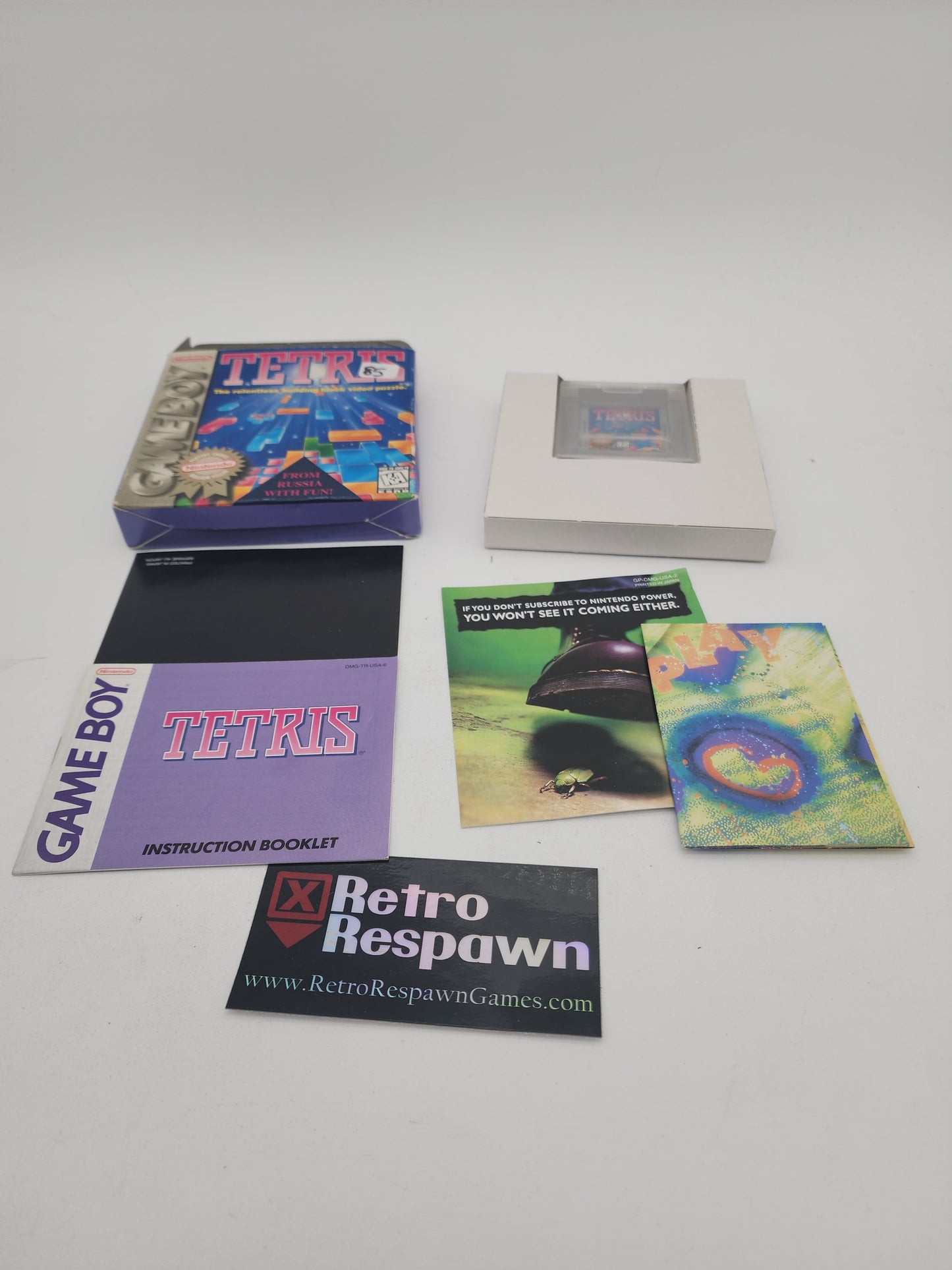 Tetris [Player's Choice] - GameBoy (Complete)