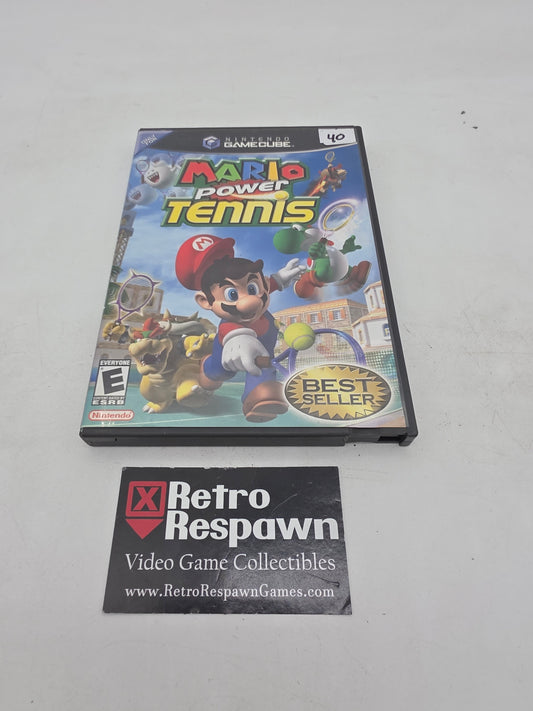 Mario Power Tennis - Gamecube (Complete)