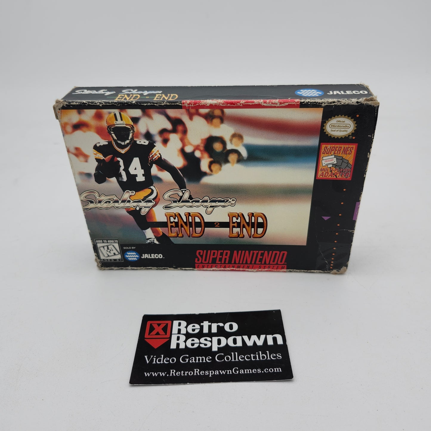 Sterling Sharpe: End 2 End - Super Nintendo (Complete)