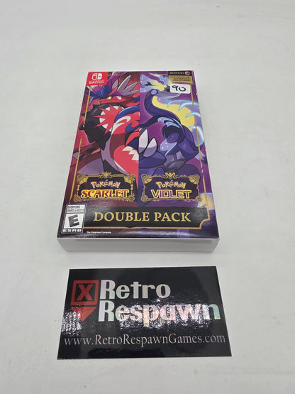 Pokemon Scarlet & Violet Double Pack - Nintendo Switch (Complete)