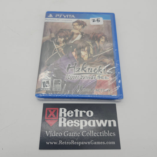Hakuoki: Kyoto Winds - Playstation Vita (Sealed)