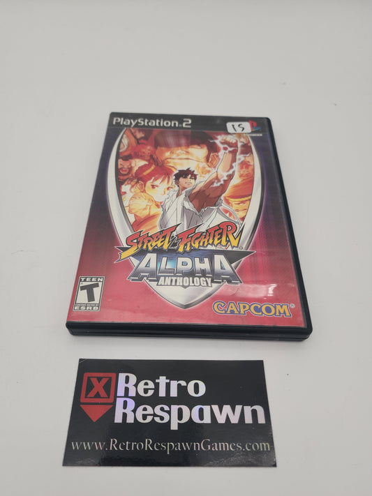 Street Fighter Alpha Anthology - Playstation 2 (Complete)