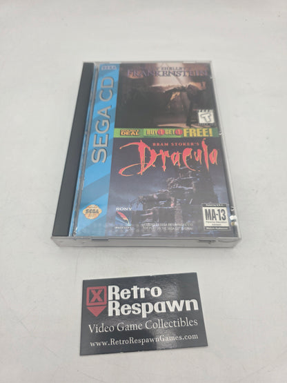 Mary Shelley's Frankenstein & Bram Stoker's Dracula - Sega CD (Complete)