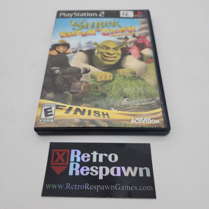 Shrek Smash and Crash Racing - Playstation 2 (Complete)