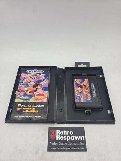 World of Illusion - Sega Genesis (Complete)