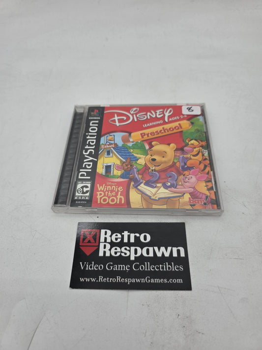 Winnie the Pooh Preschool - Playstation (Complete)