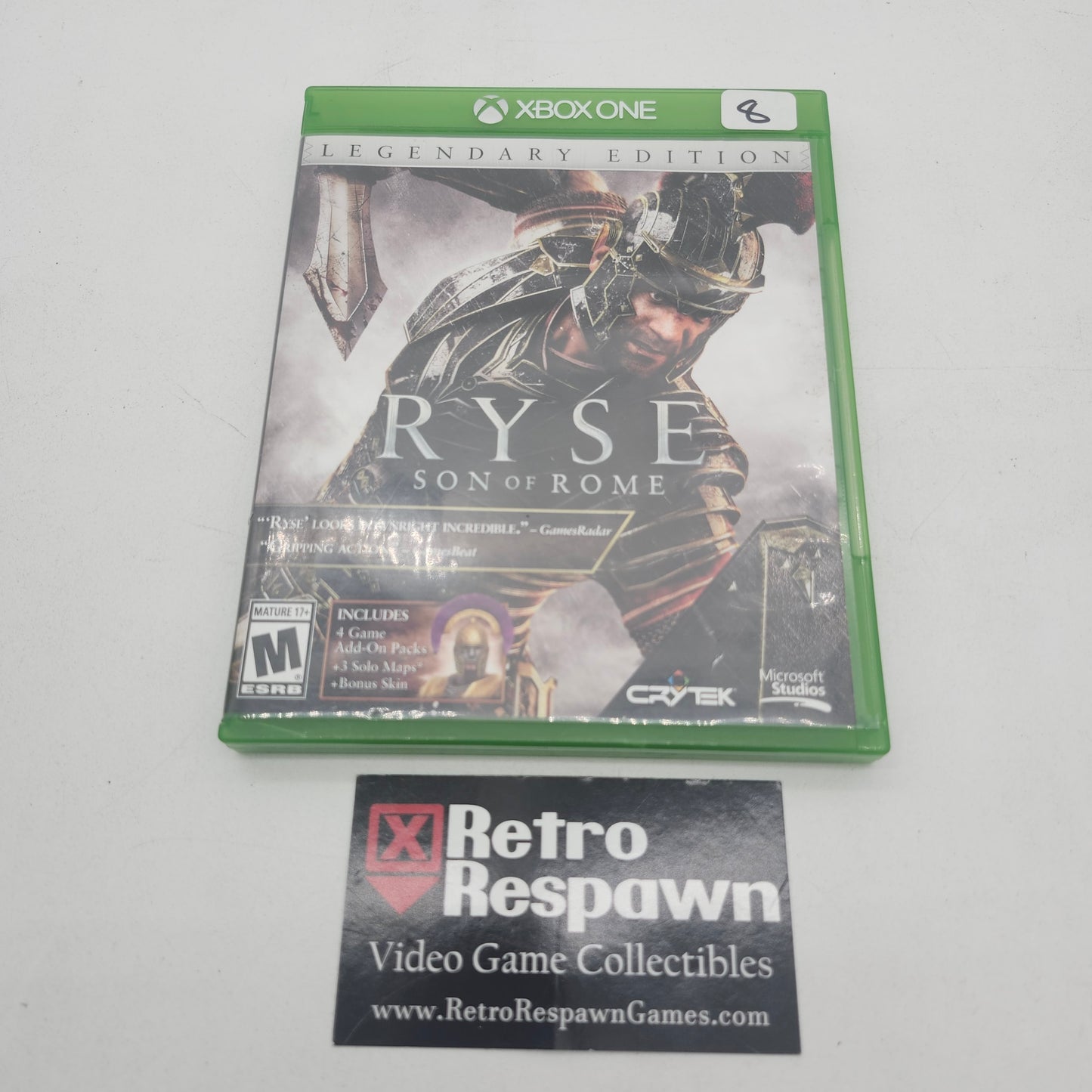 Ryse: Son of Rome [Legendary Edition] - Xbox One (Complete)