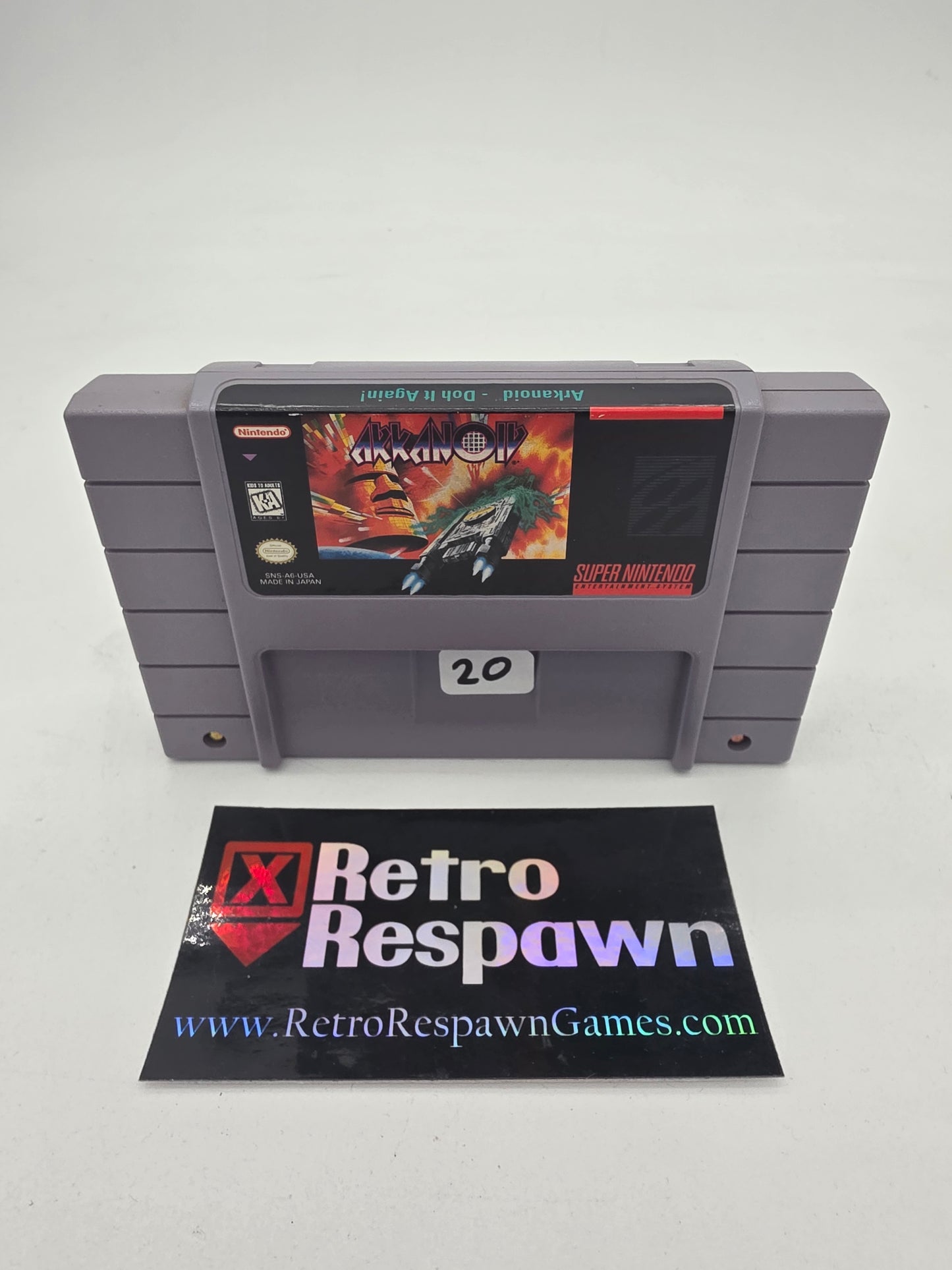 Arkanoid Doh It Again - Super Nintendo (Game Only)