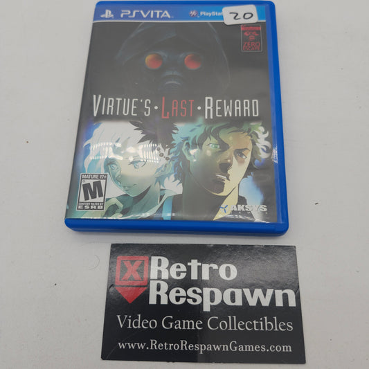 Zero Escape: Virtues Last Reward - Playstation Vita (Complete)