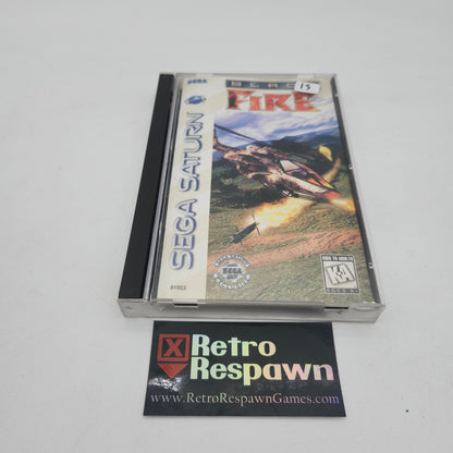 Black Fire - Sega Saturn (Complete)
