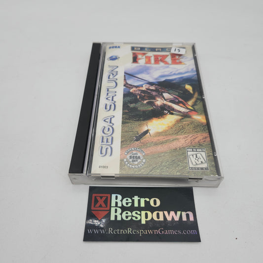 Black Fire - Sega Saturn (Complete)