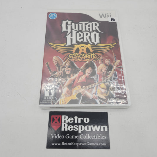 Guitar Hero Aerosmith - Wii (Sealed)