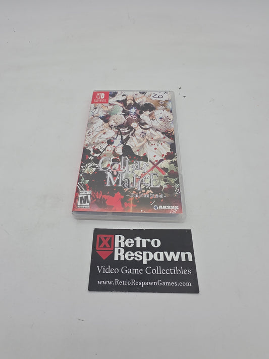 Collar X Malice: Unlimited - Nintendo Switch (Complete)