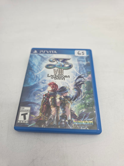 Ys VIII Lacrimosa of DANA - Playstation Vita (Complete)