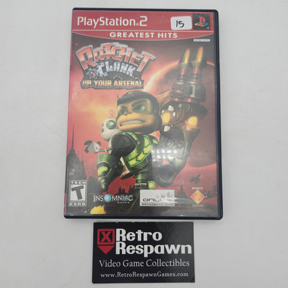 Ratchet & Clank Up Your Arsenal [Greatest Hits] - Playstation 2 (Complete)
