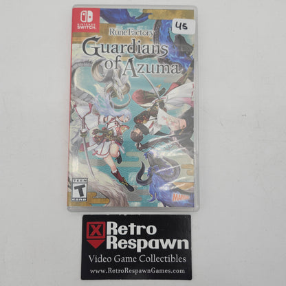 Rune Factory Guardians of Azuma - Nintendo Switch (Complete)