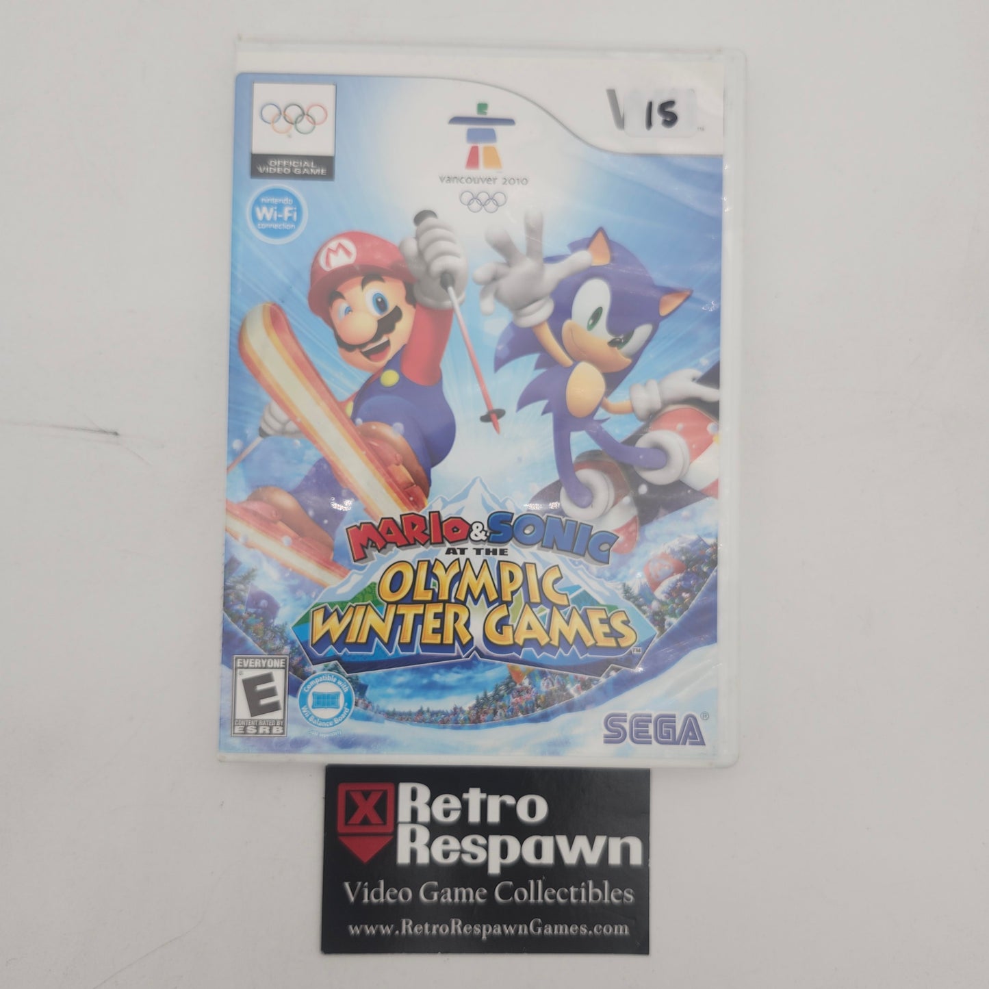Mario and Sonic at the Olympic Winter Games - Wii (Complete)