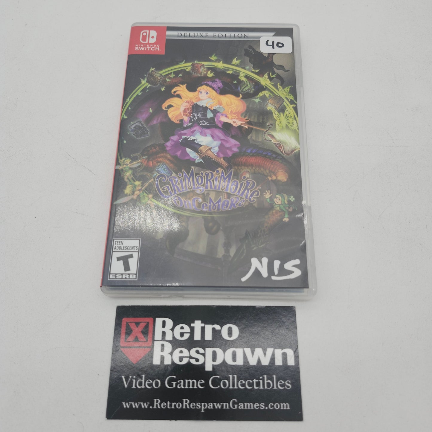GrimGrimoire OnceMore [Deluxe Edition] - Nintendo Switch (Complete)