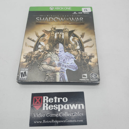 Middle Earth: Shadow of War [Gold Edition] - Xbox One (Complete)