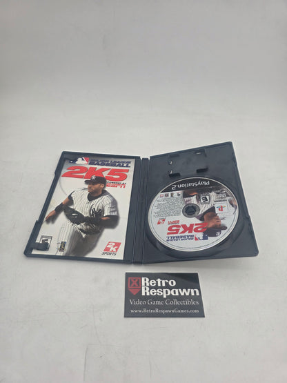 Major League Baseball 2K5 - Playstation 2 (Complete)