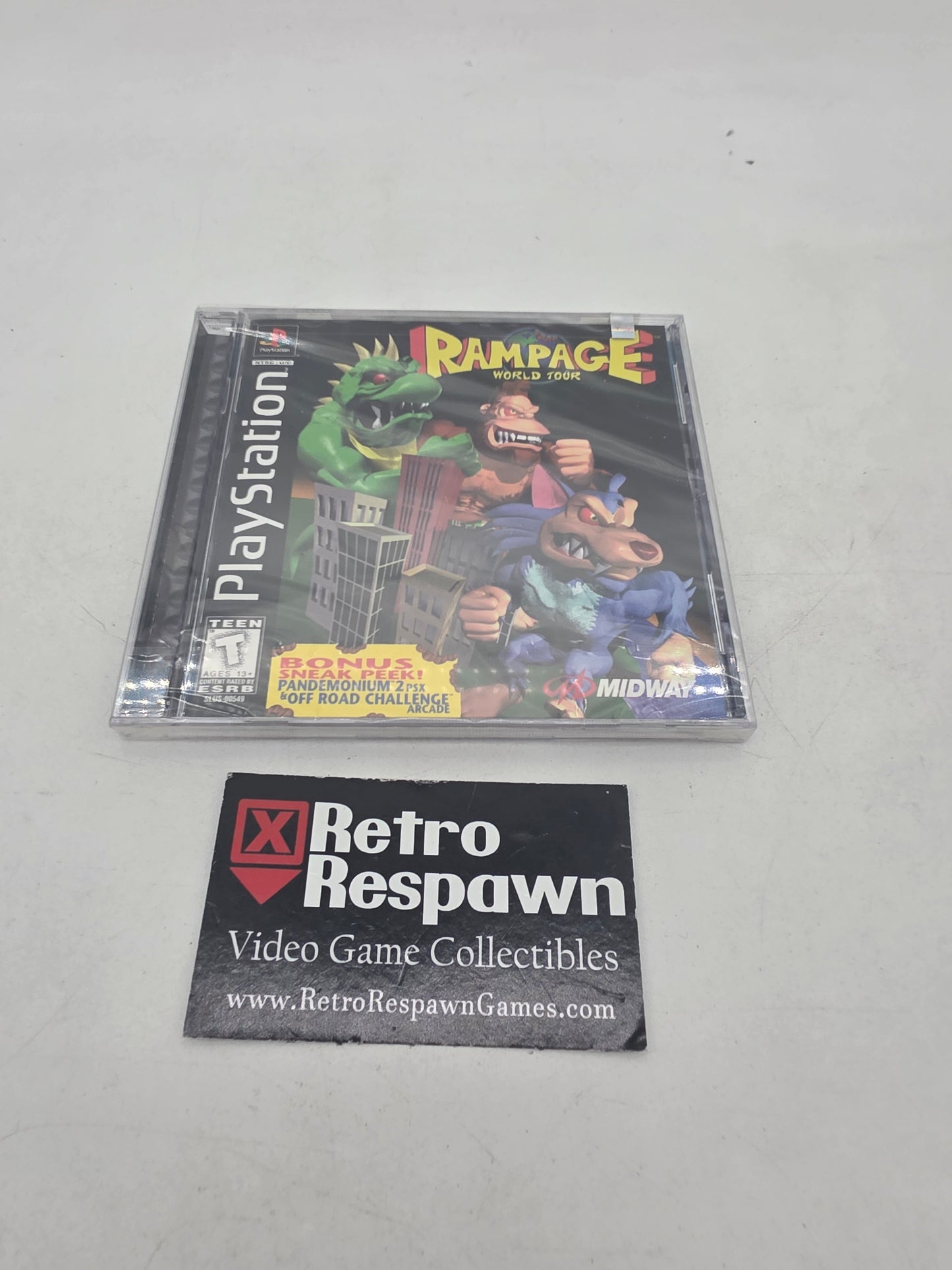 Rampage World Tour - Playstation (Sealed)