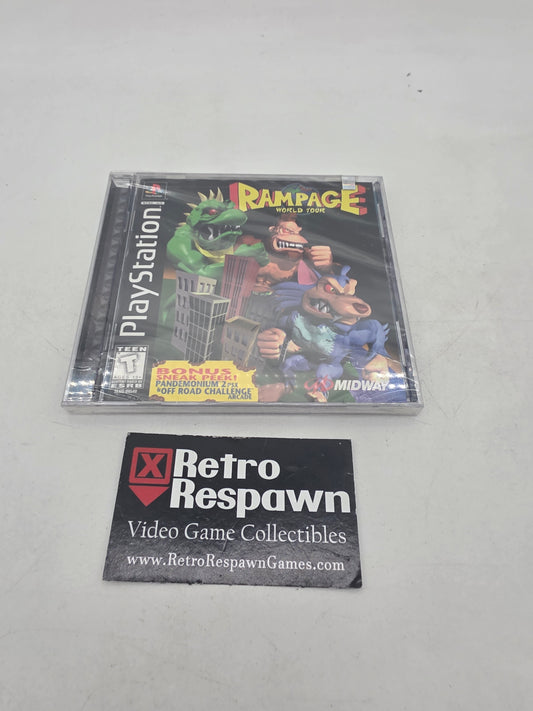 Rampage World Tour - Playstation (Sealed)