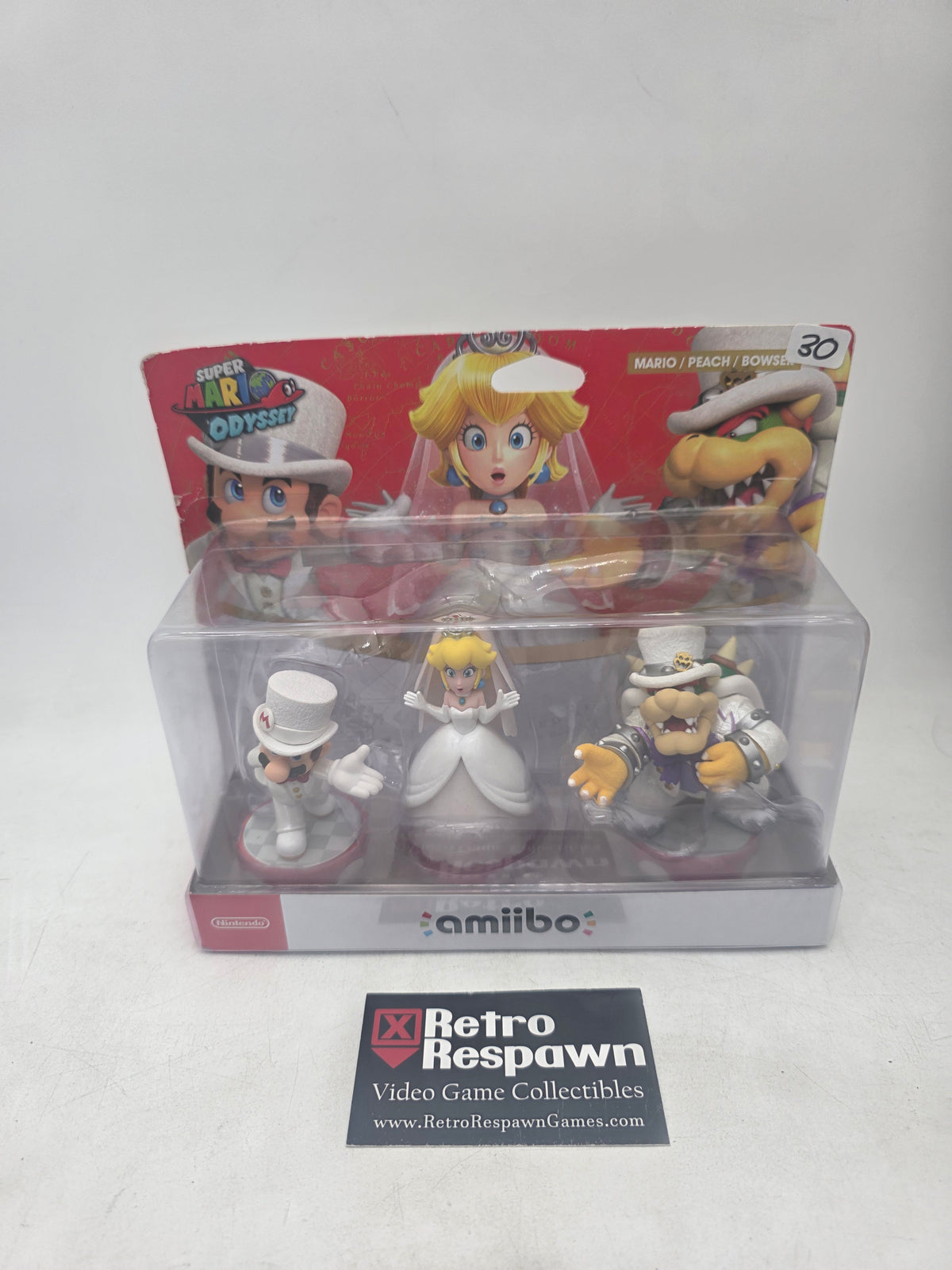 Wedding Bowser/Peach/Bowser - Amiibo (Sealed)