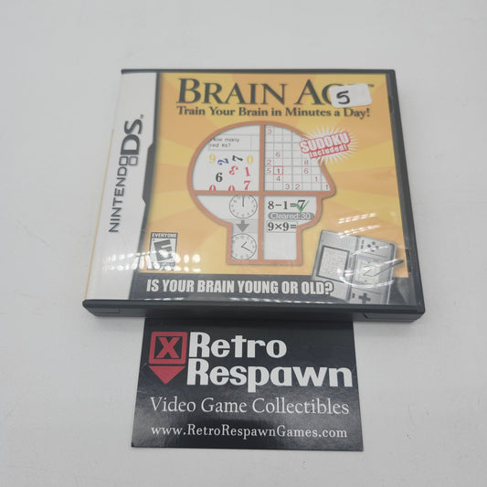Brain Age - Nintendo DS (Complete)