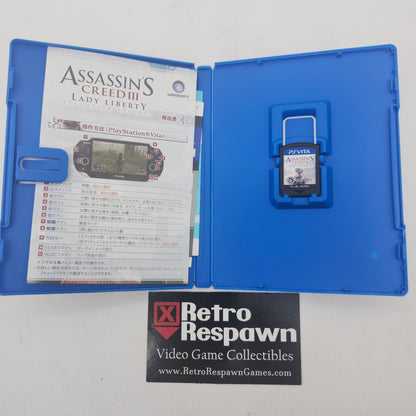 Assassin's Creed III Lady Liberty [Ubi the Best] - JP Playstation Vita (Complete)