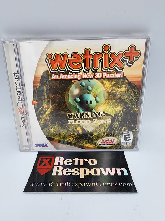 Wetrix+ - Sega Dreamcast (Complete)