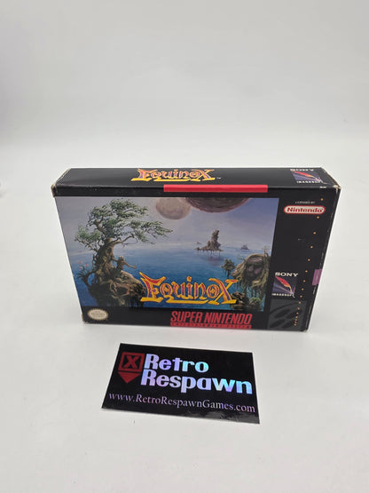 Equinox - Super Nintendo (Complete)