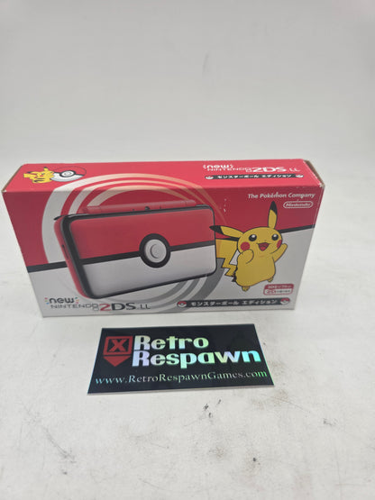 Modded New Nintendo 2DS LL Pokeball - Nintendo 3DS (Complete)