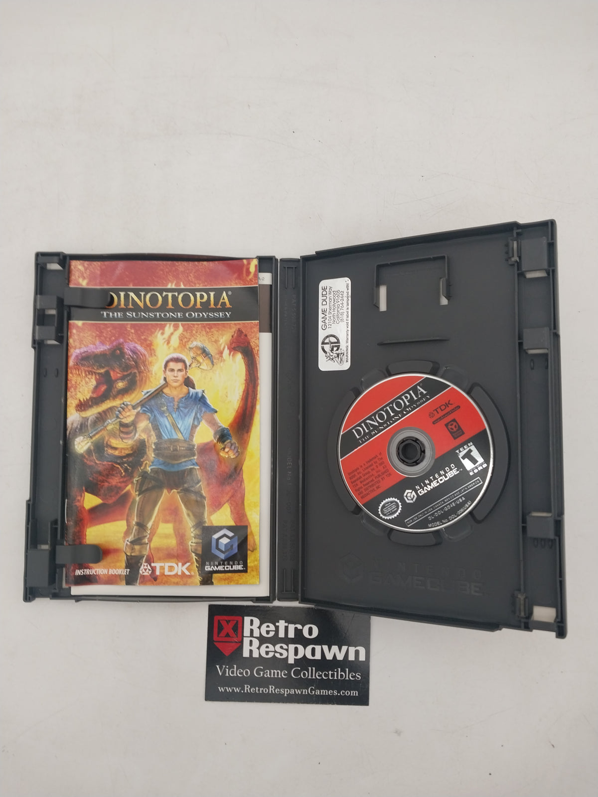 Dinotopia The Sunstone Odyssey - Gamecube (Complete)