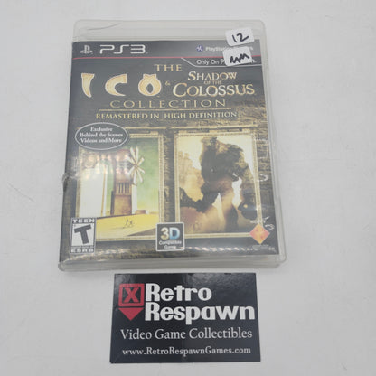 Ico & Shadow of the Colossus Collection - Playstation 3 (Missing Manual)