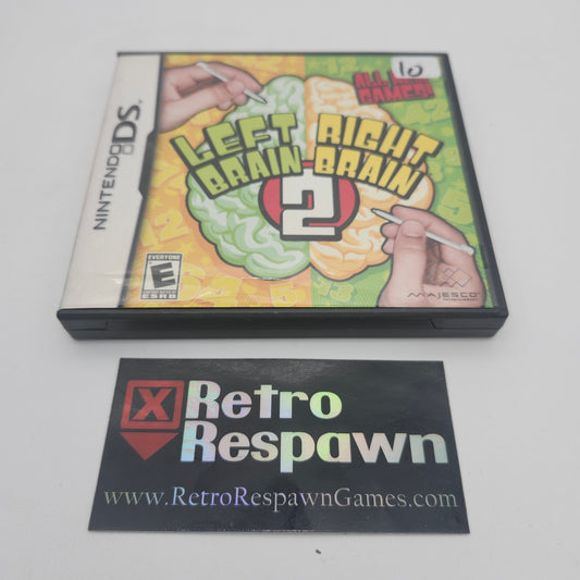 Left Brain Right Brain 2 - Nintendo DS (Complete)