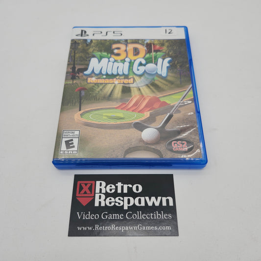 3D Mini Golf Remastered - Playstation 5 (Complete)