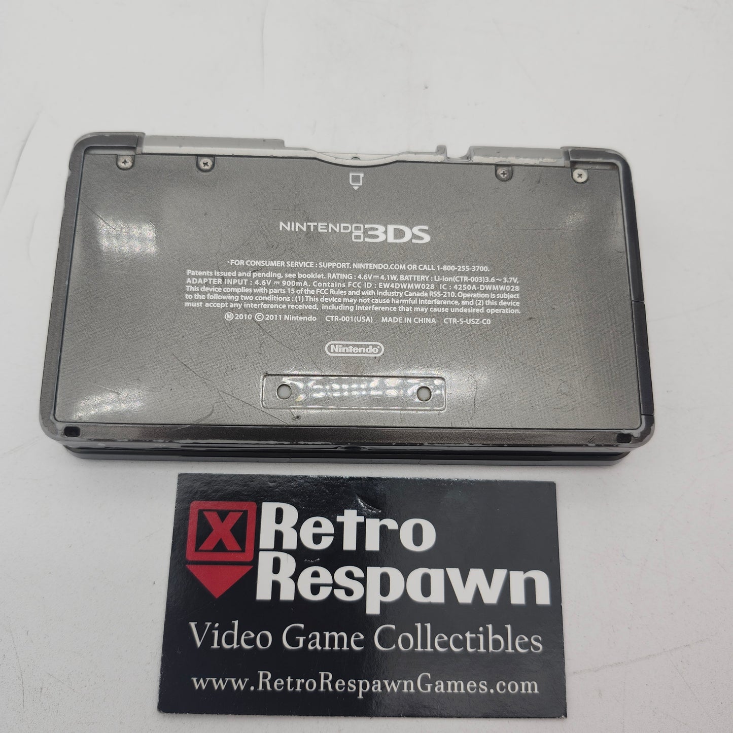 Black Nintendo 3DS - Nintendo 3DS (Console + Charger)