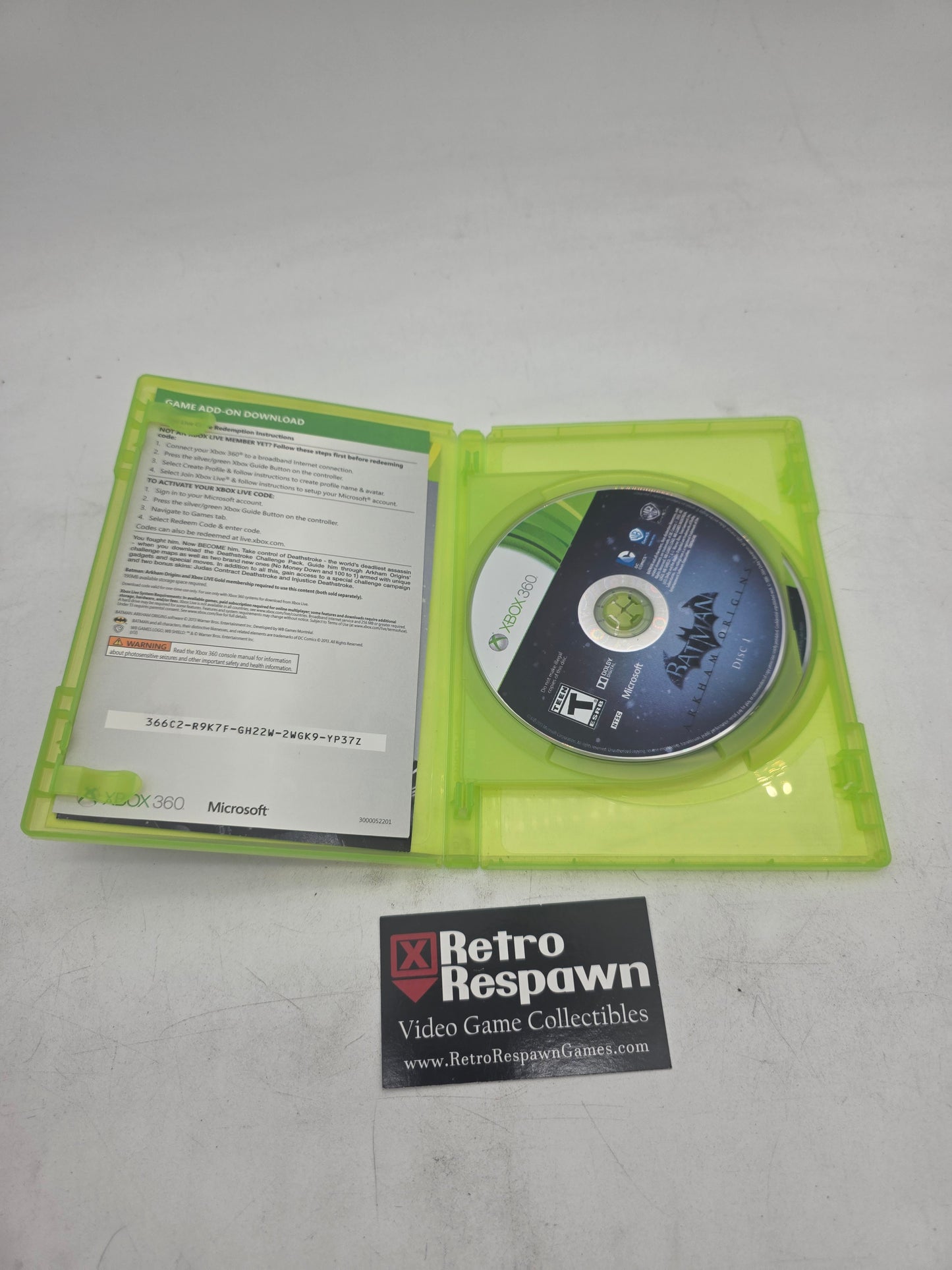 Batman: Arkham Origins - Xbox 360 (Complete)
