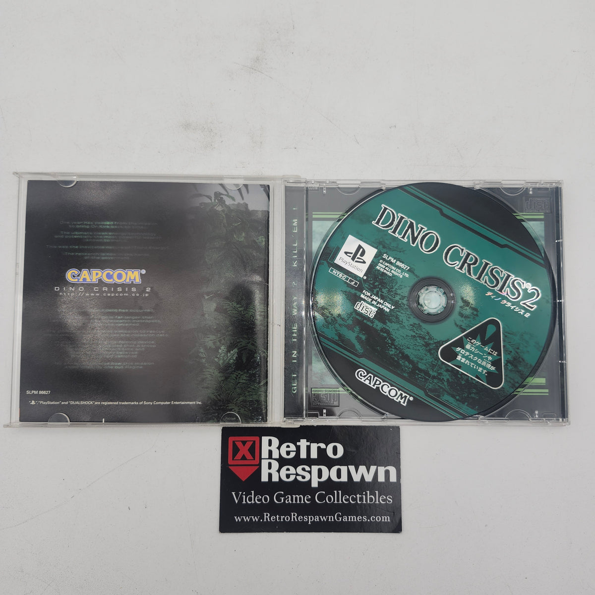Dino Crisis 2 - JP Playstation (Complete)