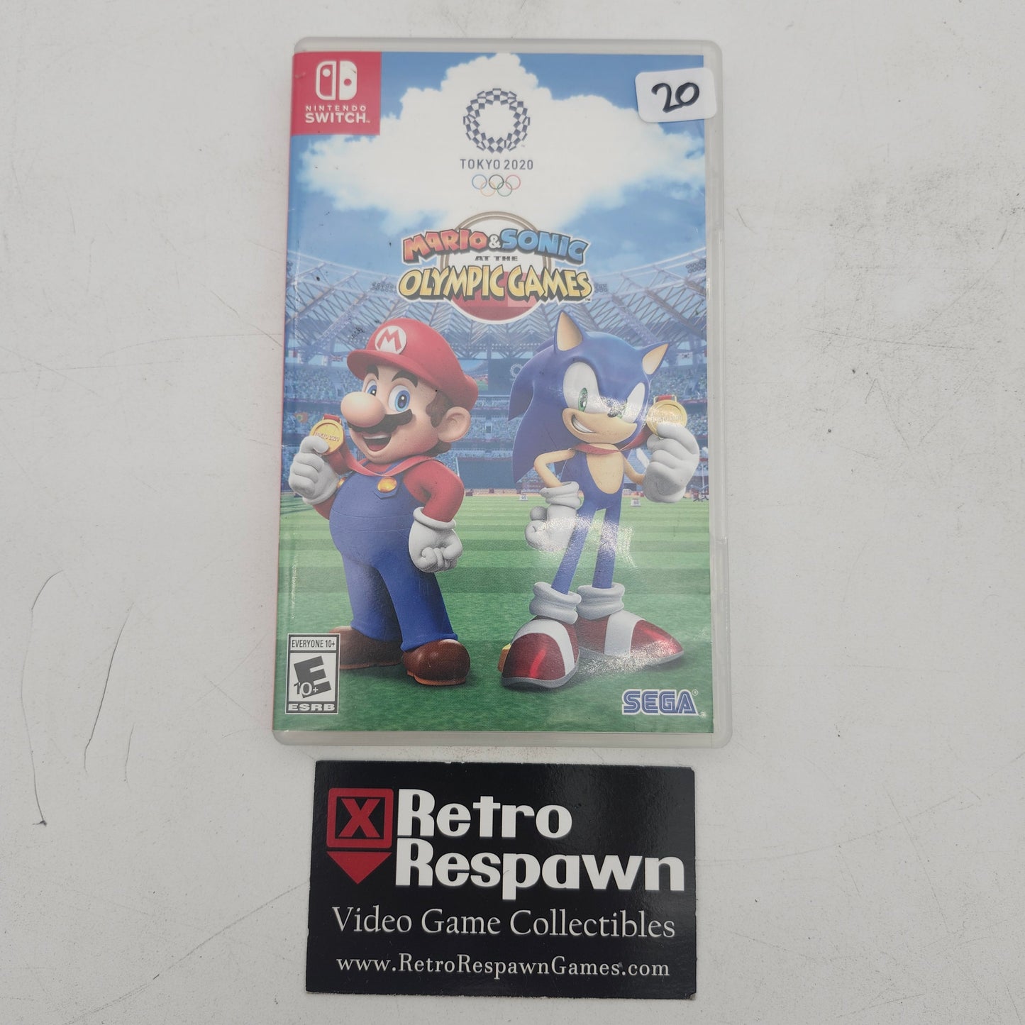 Mario & Sonic at the Olympic Games Tokyo 2020 - Nintendo Switch (Complete)