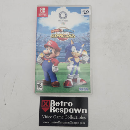 Mario & Sonic at the Olympic Games Tokyo 2020 - Nintendo Switch (Complete)