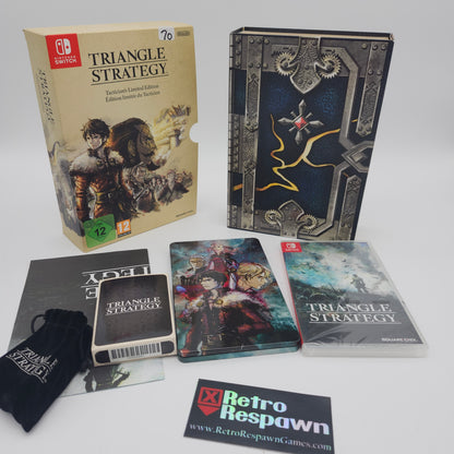 PAL Triangle Strategy [Limited Edition] - Nintendo Switch (Complete)