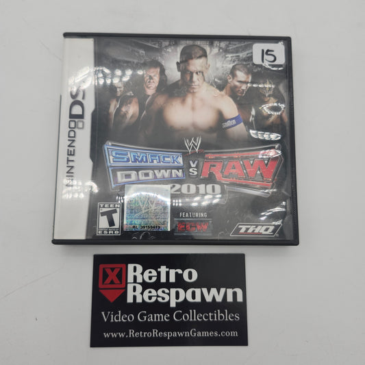 WWE Smackdown vs. Raw 2010 - Nintendo DS (Complete)